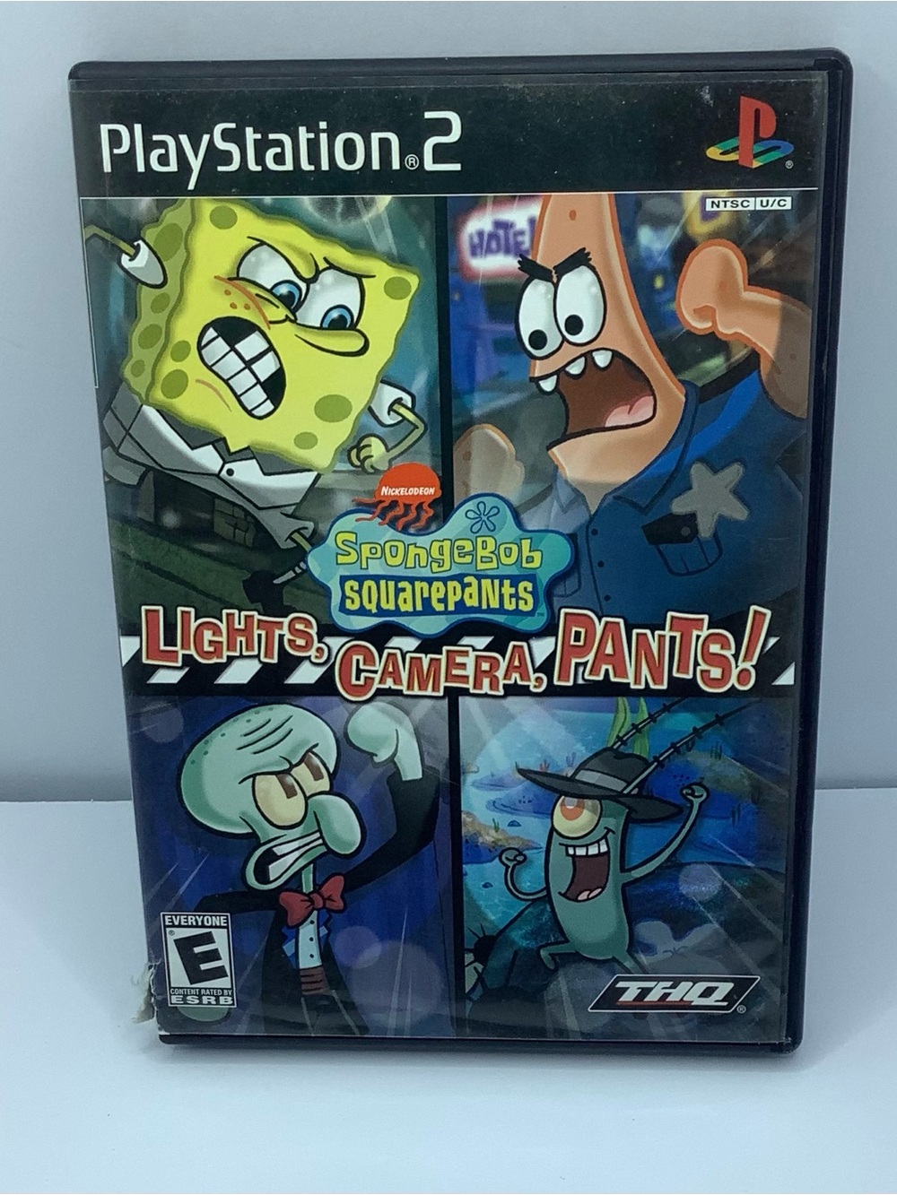PS2 SpongeBob SquarePants: Lights, Camera, Pants!